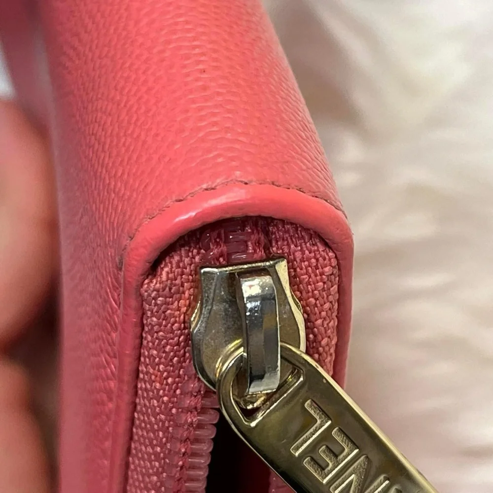 Sold🎀CHANEL Caviar Long Zippy Wallet🎀 - Picture 11 of 16